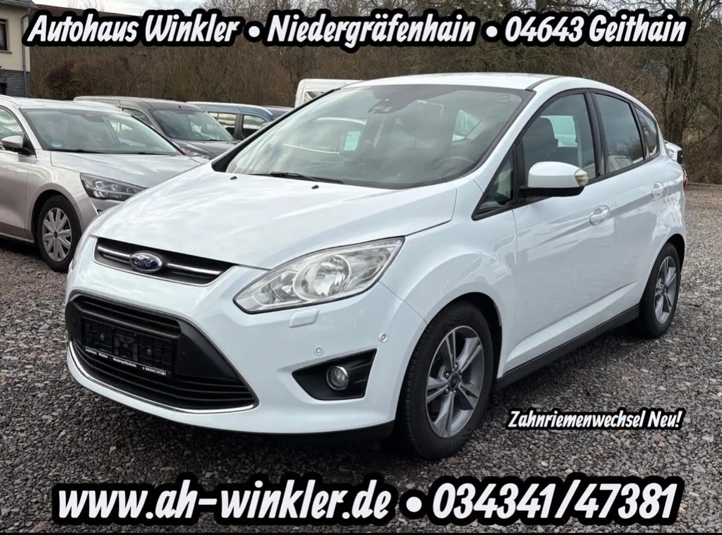 Ford C-Max Sync Edition Klimaa. AHK Sitzheizung Blanc - 1