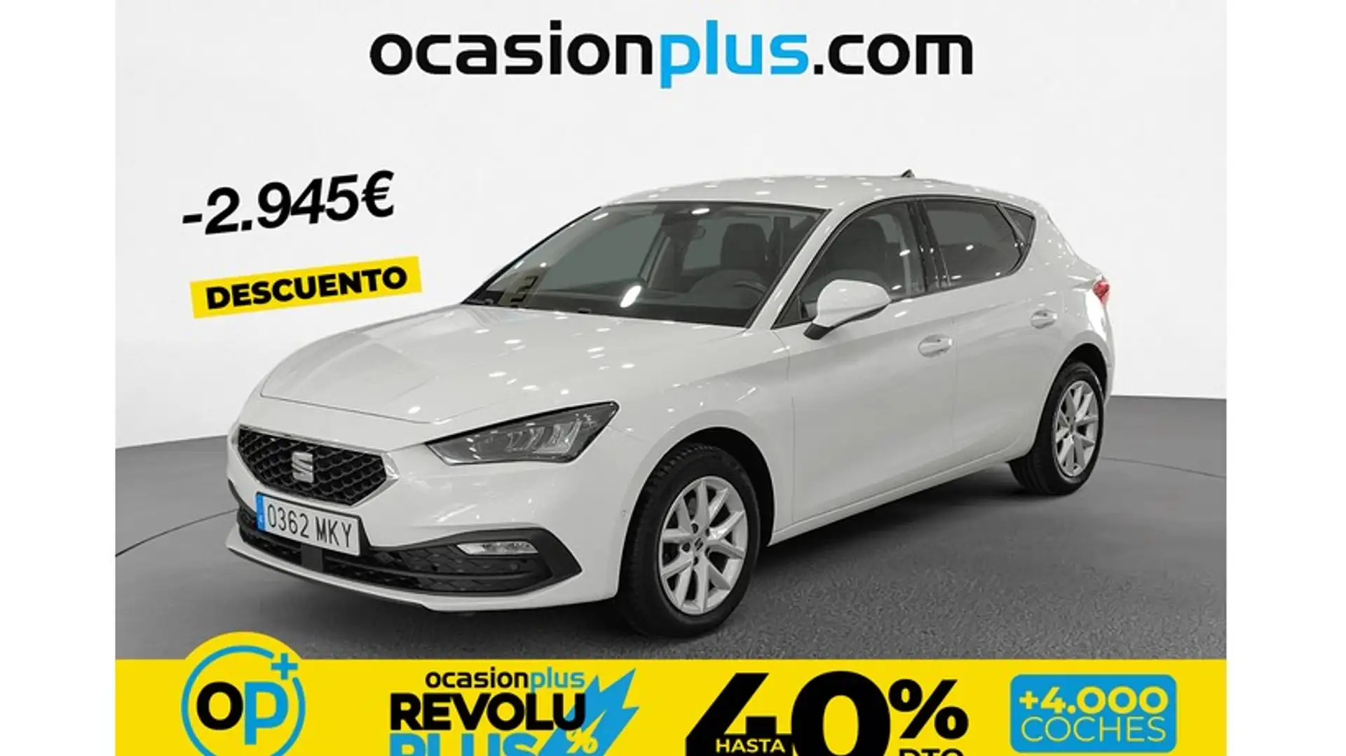 SEAT Leon 1.5 TSI S&S Style 130 Blanco - 1
