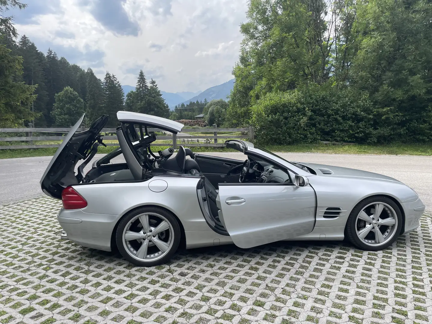 Mercedes-Benz SL 350 Automatik Silber - 2