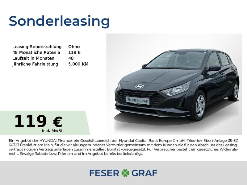 Hyundai i20 SELECT NAVI KAMERA KLIMA USB CARPLAY