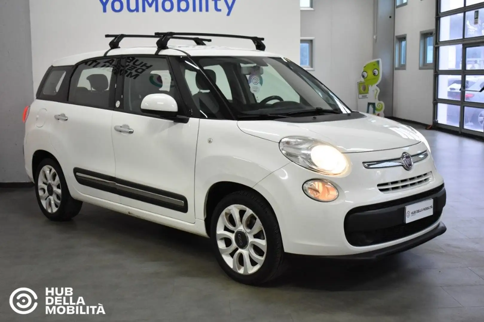 Fiat 500L Living 1.3 Multijet 85 CV Dualogic Lounge 7 posti Bianco - 2