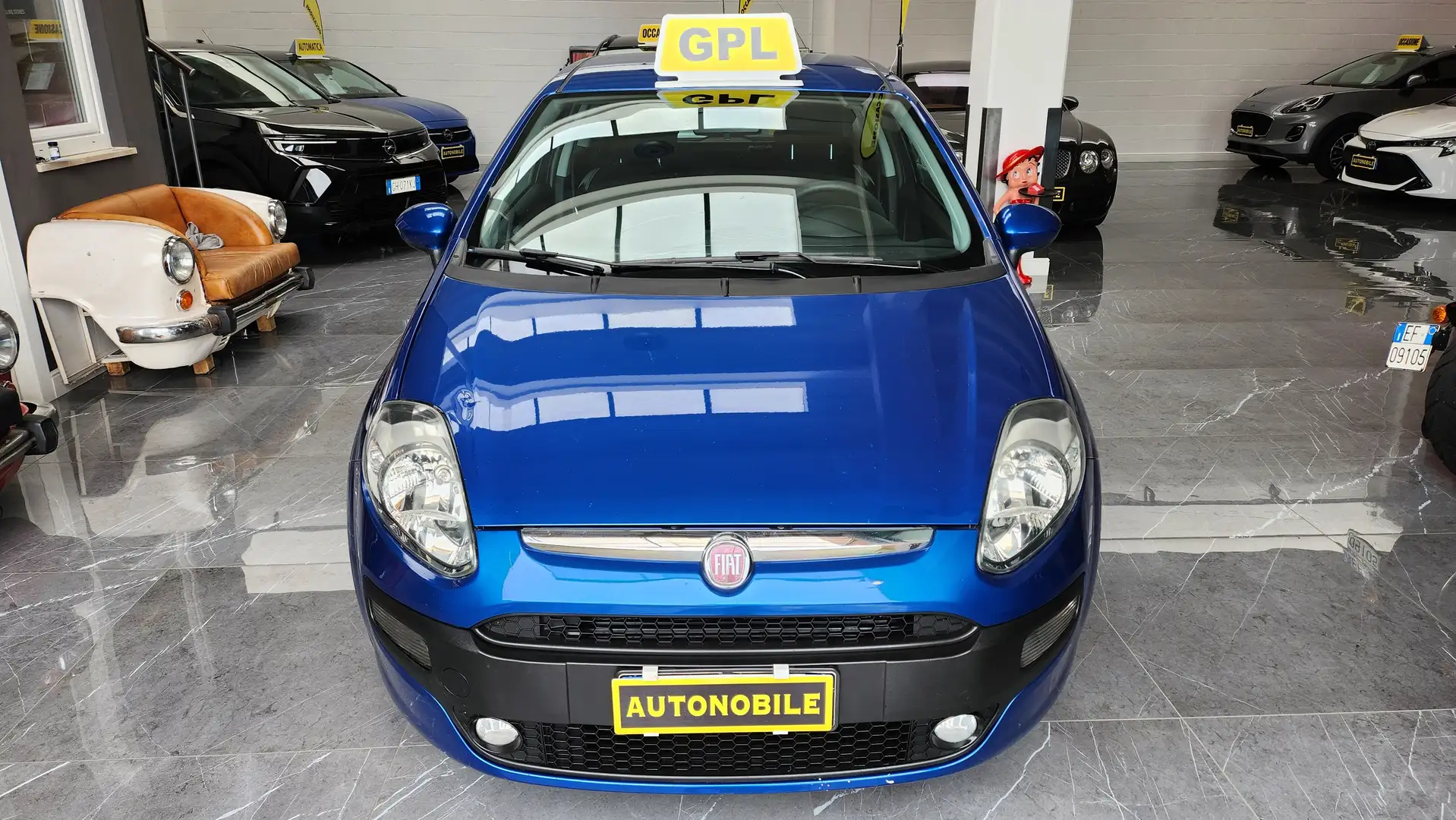 Fiat Punto Evo Punto Evo 3p 1.2 150th s Targa EG862RF Blu/Azzurro - 1