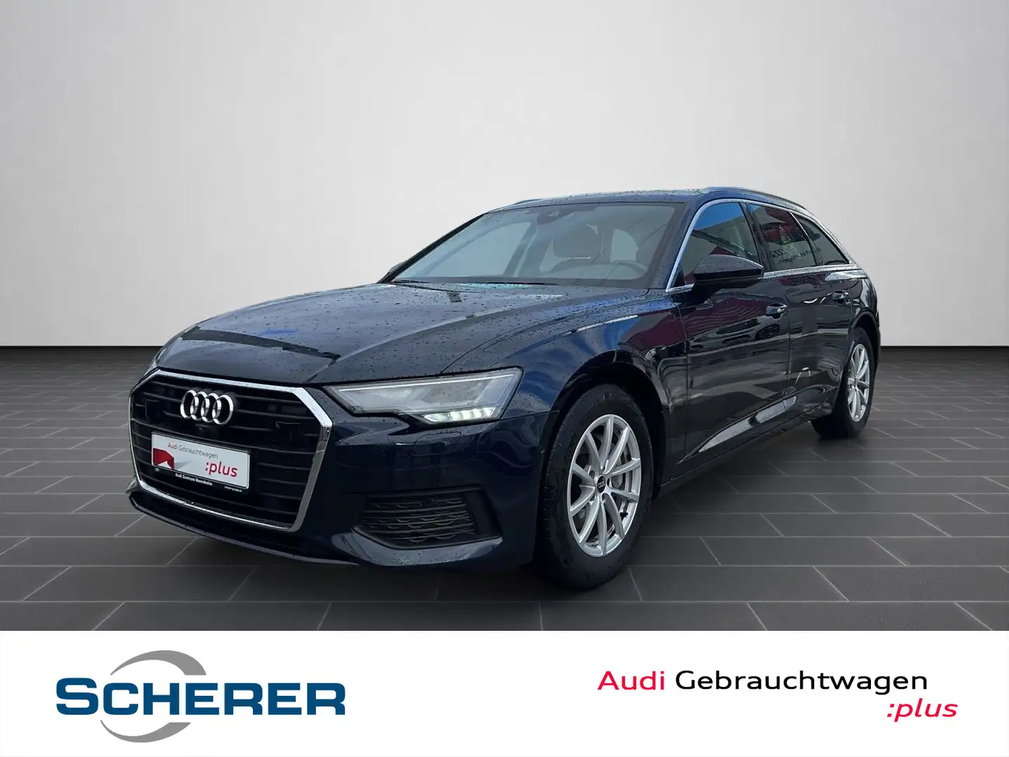 Audi A6 40 TDI S tronic AHK 360 GRAD NAVI PLUS Blau - 1