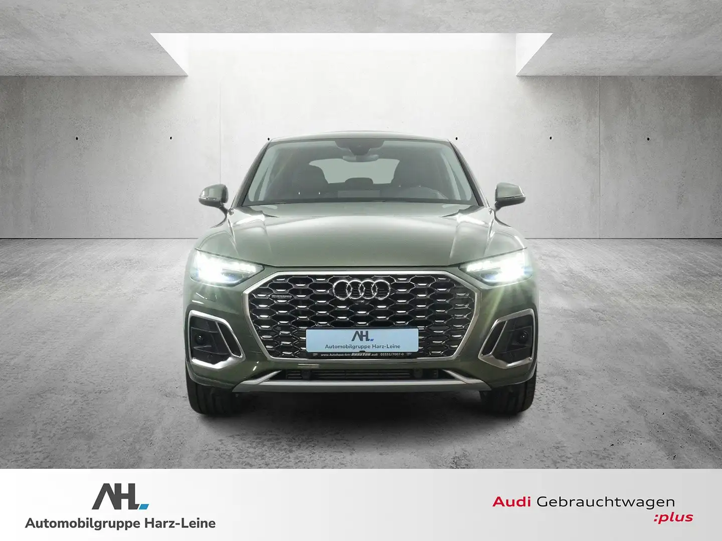 Audi Q5 Sportback 55 TFSI e S line quattro, S line, Pano, Grün - 2