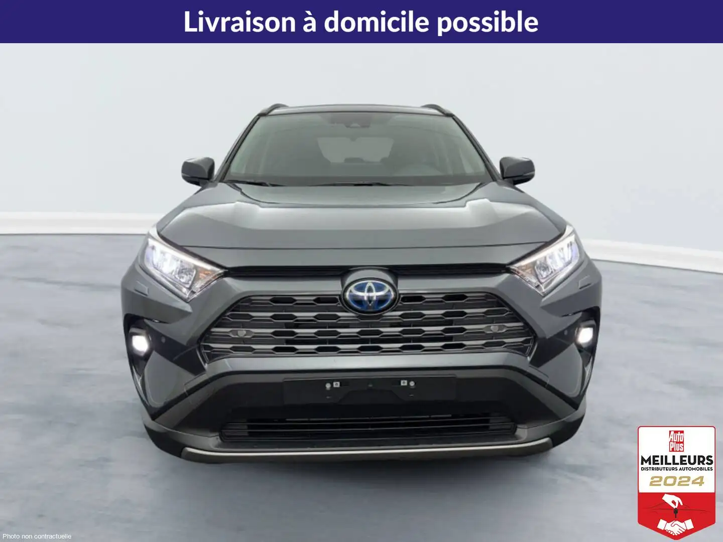 Toyota RAV 4 Hybride 218 ch 2WD Dynamic Gris - 1