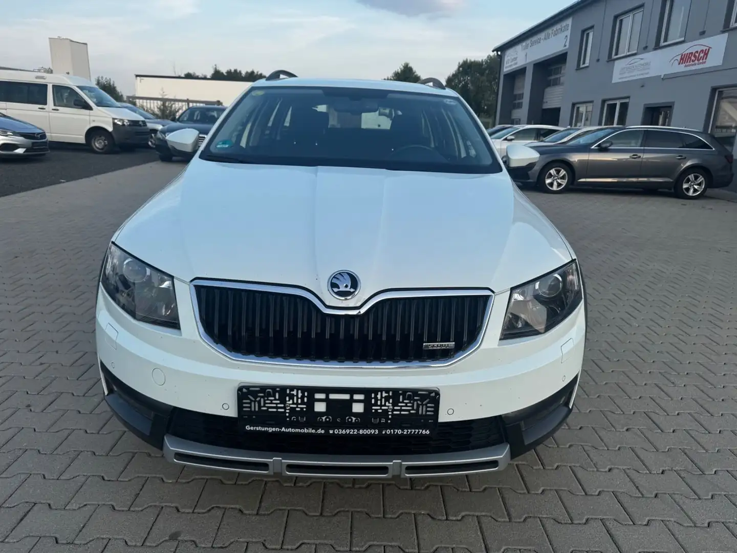 Skoda Octavia OCTAVIA COMBI SCOUT 4x4 NAVI XENON AHK PDC SHZ Biały - 2
