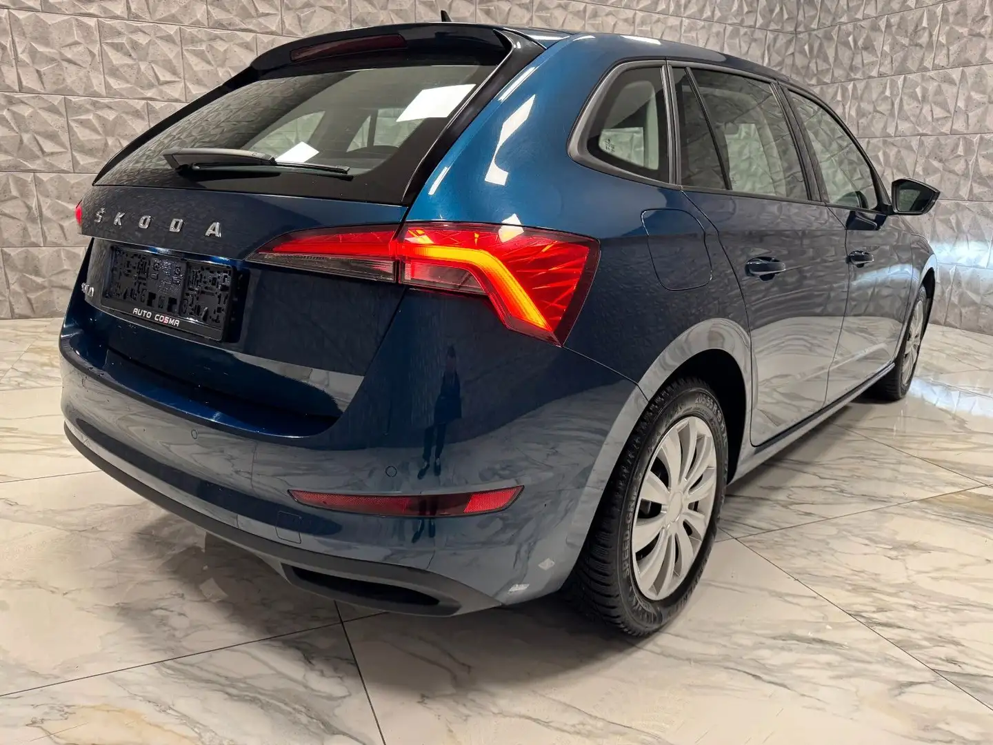 Skoda Scala Ambition ** AUTOBAHNKILOMETER ** Blau - 2
