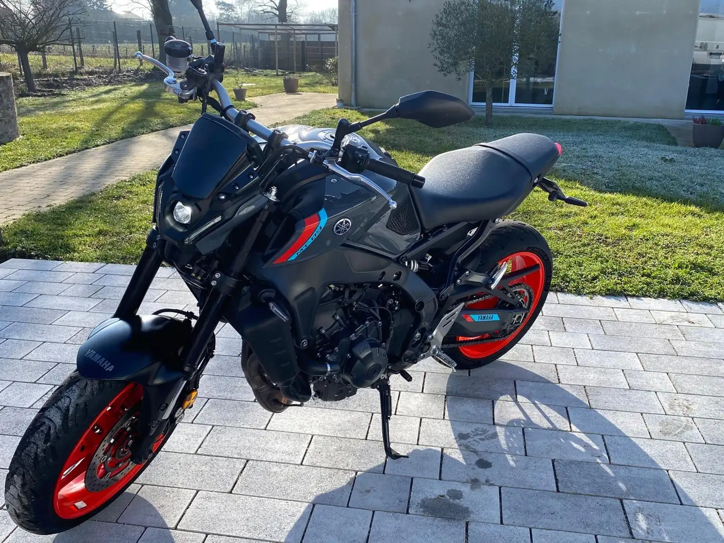 Yamaha MT-09 Gris - 1