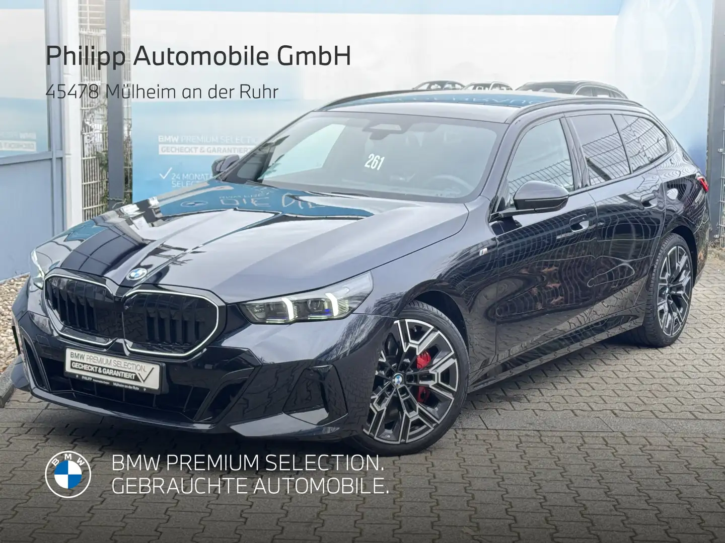 BMW 540 d xDrive M Sport Pro PANO AHK h&k St-Hzg 20" Schwarz - 1