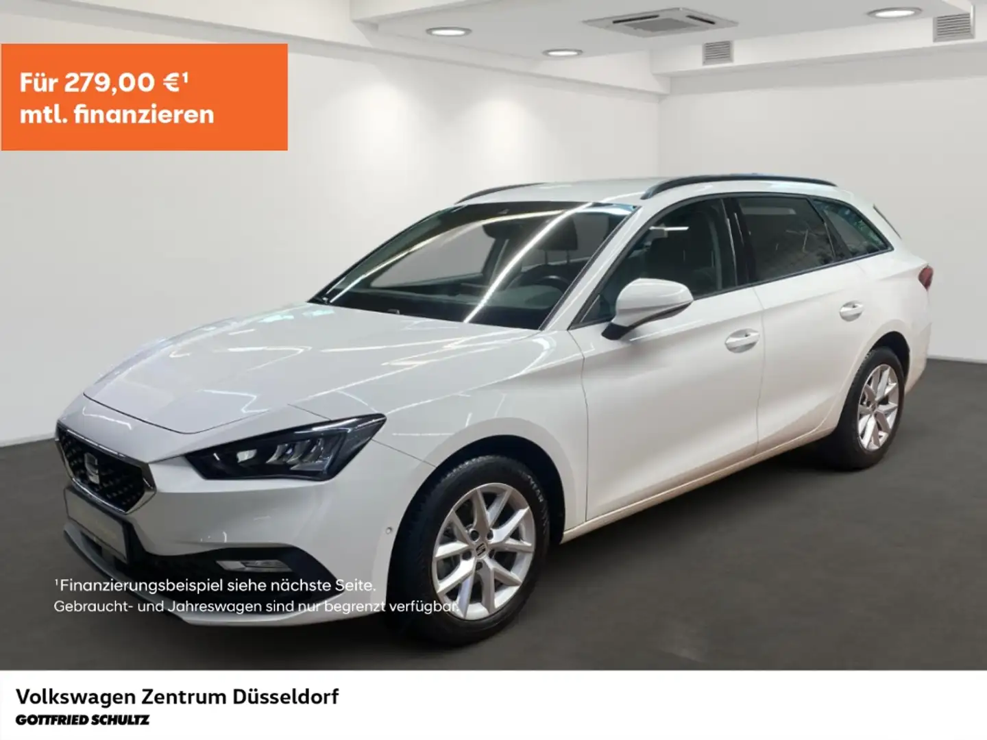 SEAT Leon Sportstourer 1.5 TSI DSG Style Weiß - 1