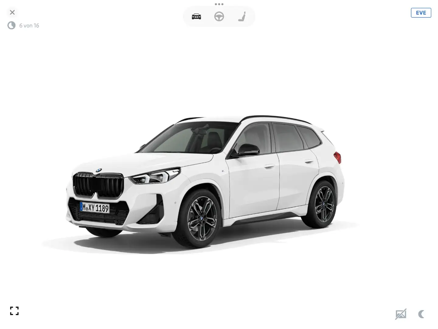 BMW X1 sDrive18d M Sportpaket Weiß - 1
