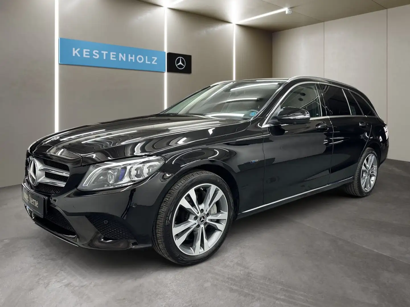 Mercedes-Benz C 300 de T-Modell AHK+360°+MULTIBEAM+BURMESTER Noir - 2