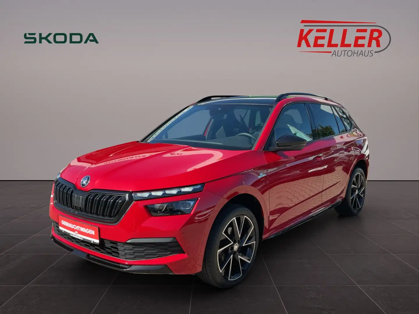 Skoda Kamiq MONTE CARLO 1,0l TSI 85kW, 7-Gang-DSG Rojo - 1