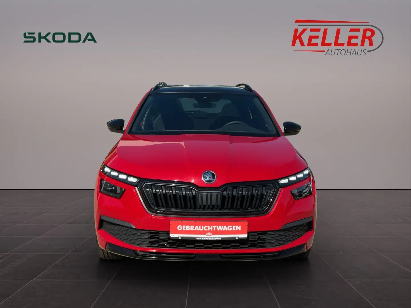 Skoda Kamiq MONTE CARLO 1,0l TSI 85kW, 7-Gang-DSG Rojo - 2