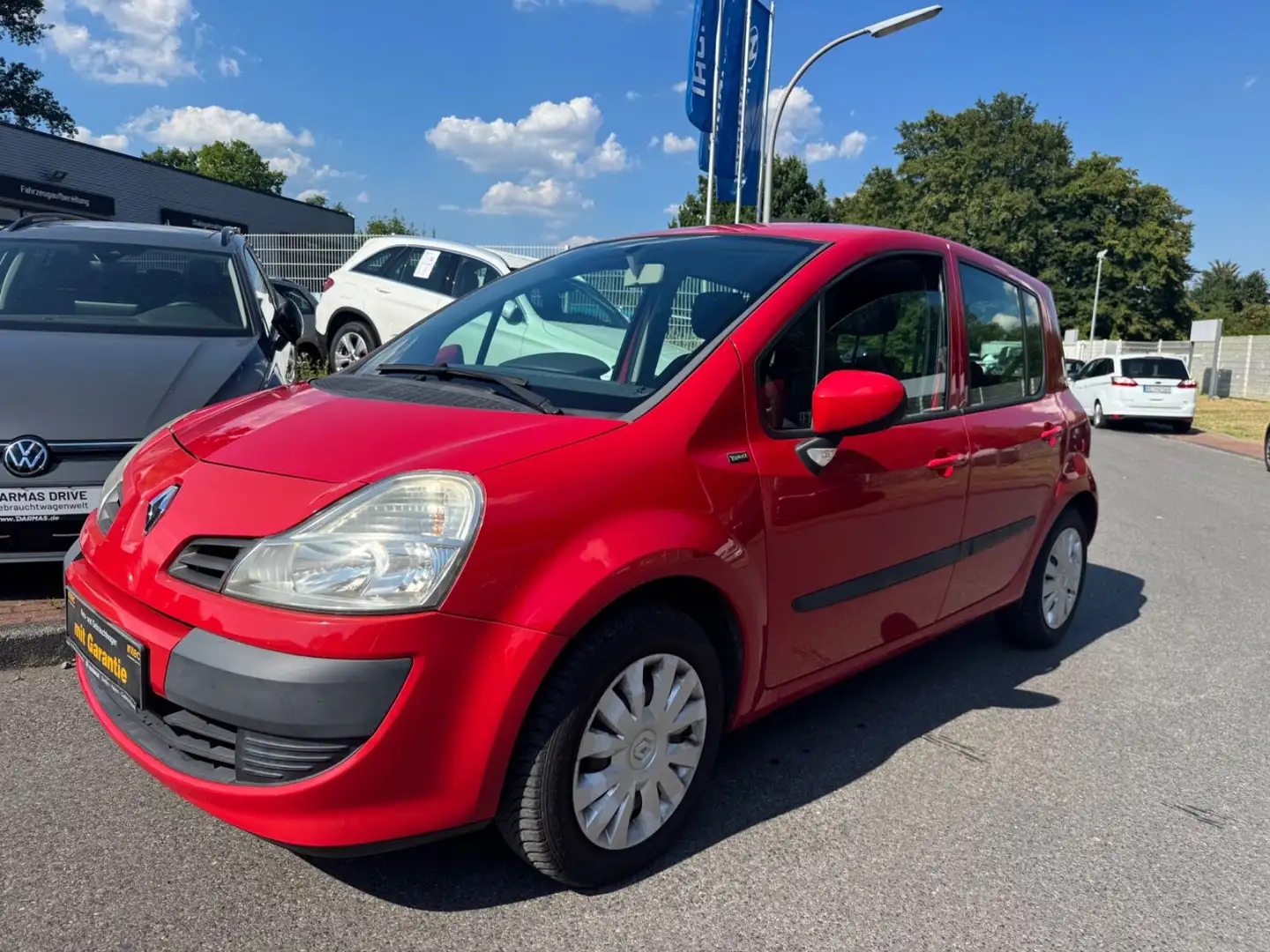 Renault Modus MODUS/YAHOO/1.HAND/KLIMA/ZAHNRIEMEN-TÜV-NEU! Rojo - 1