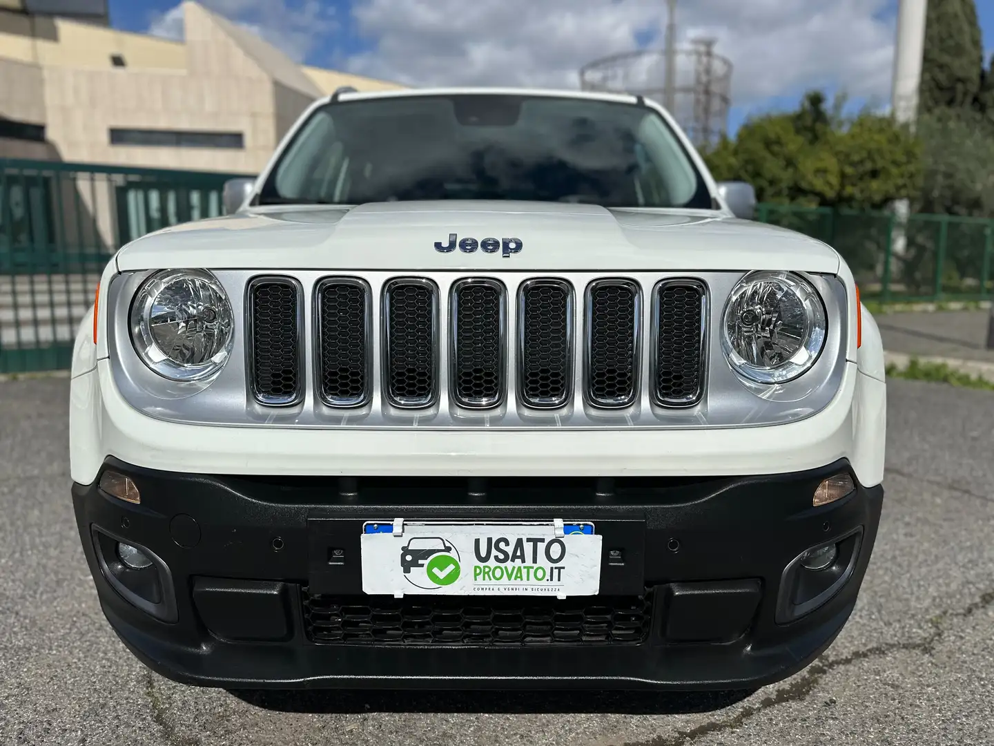 Jeep Renegade 1.6 mjt Limited 120cv Automatica UNIPRO Garanzia! Белый - 2