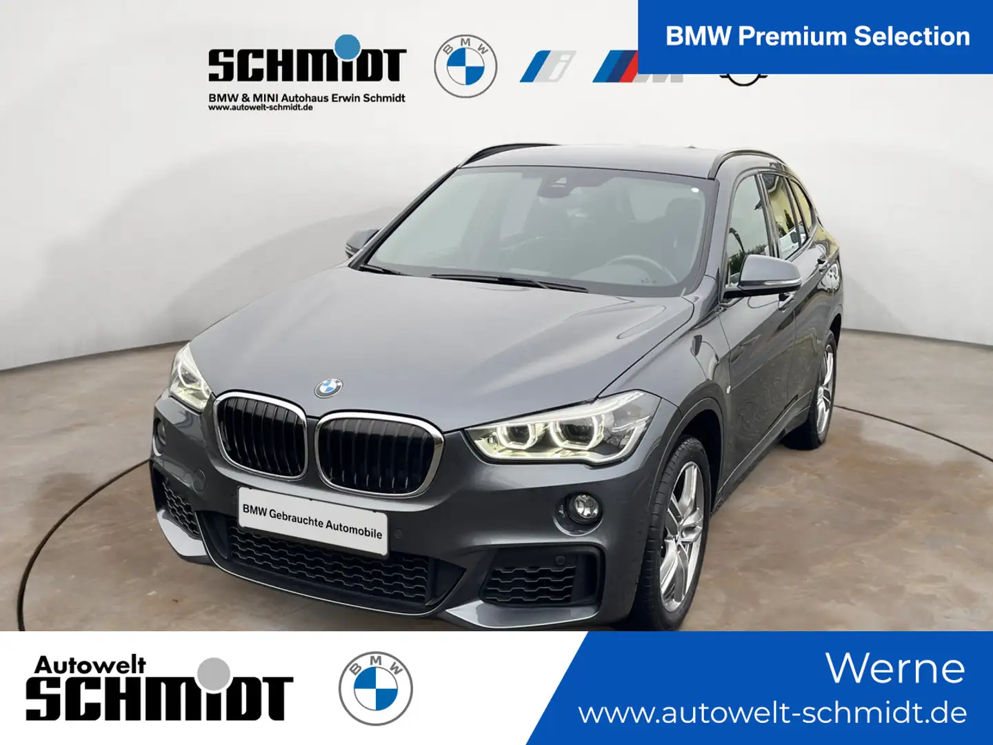 BMW X1 sDrive18i M Sport + 2Jahre-BPS.-GARANTIE Gris - 1