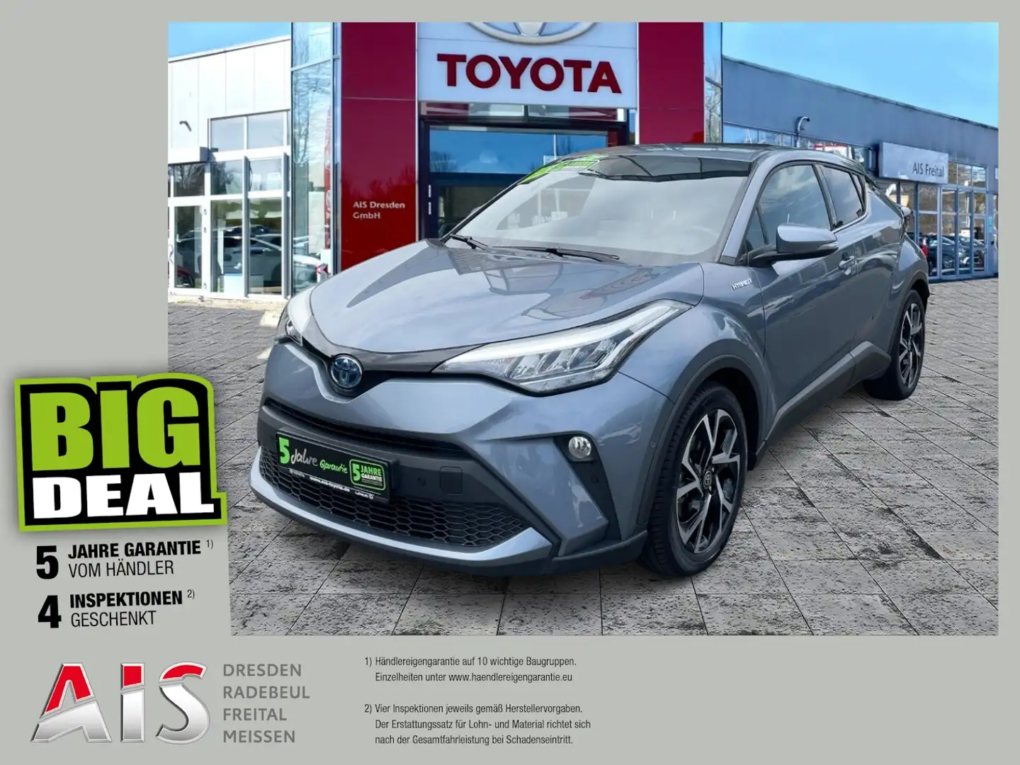 Toyota C-HR 2.0 Team D Grau - 1
