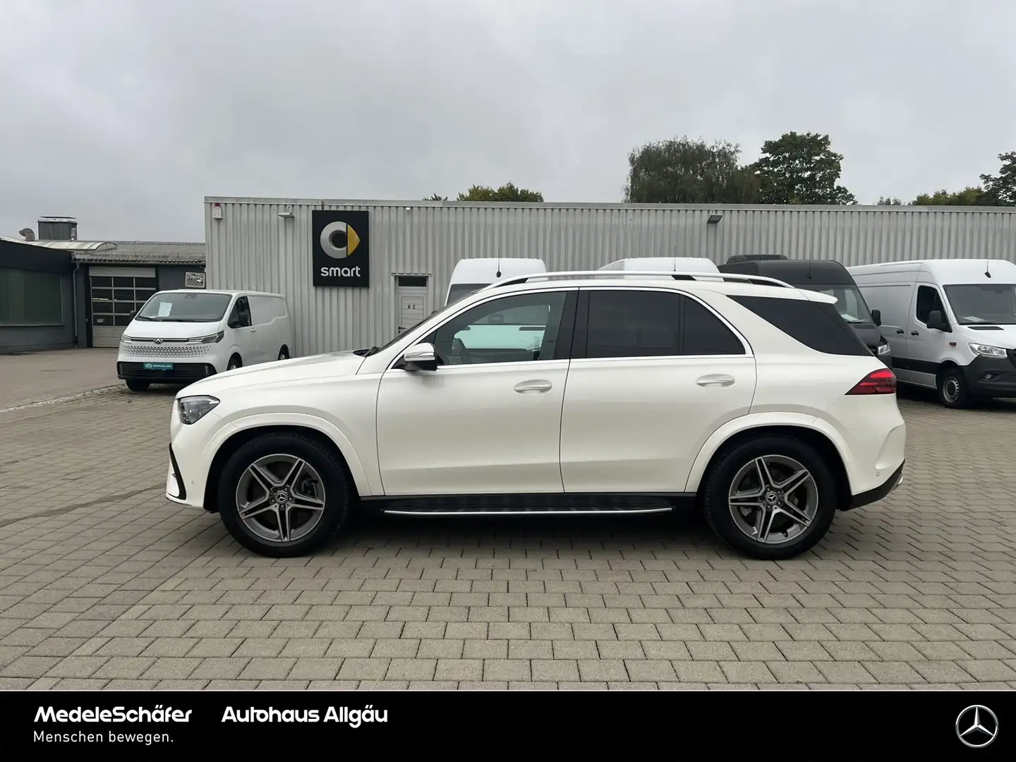 Mercedes-Benz GLE 450 GLE 450 d 4M AMG MASSAGE Airmatic AHK Sitzklima Weiß - 2