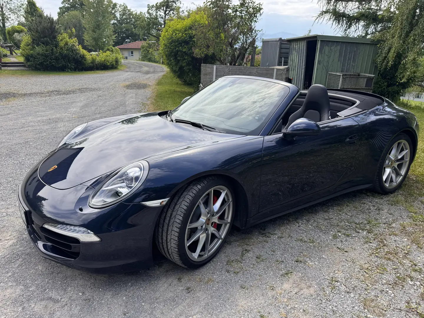 Porsche 991 Carrera 4 S Cabriolet Albastru - 2