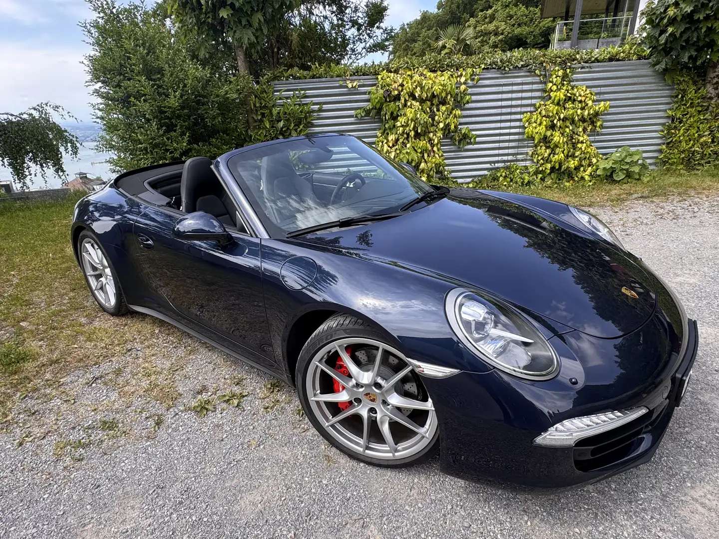 Porsche 991 Carrera 4 S Cabriolet Albastru - 1