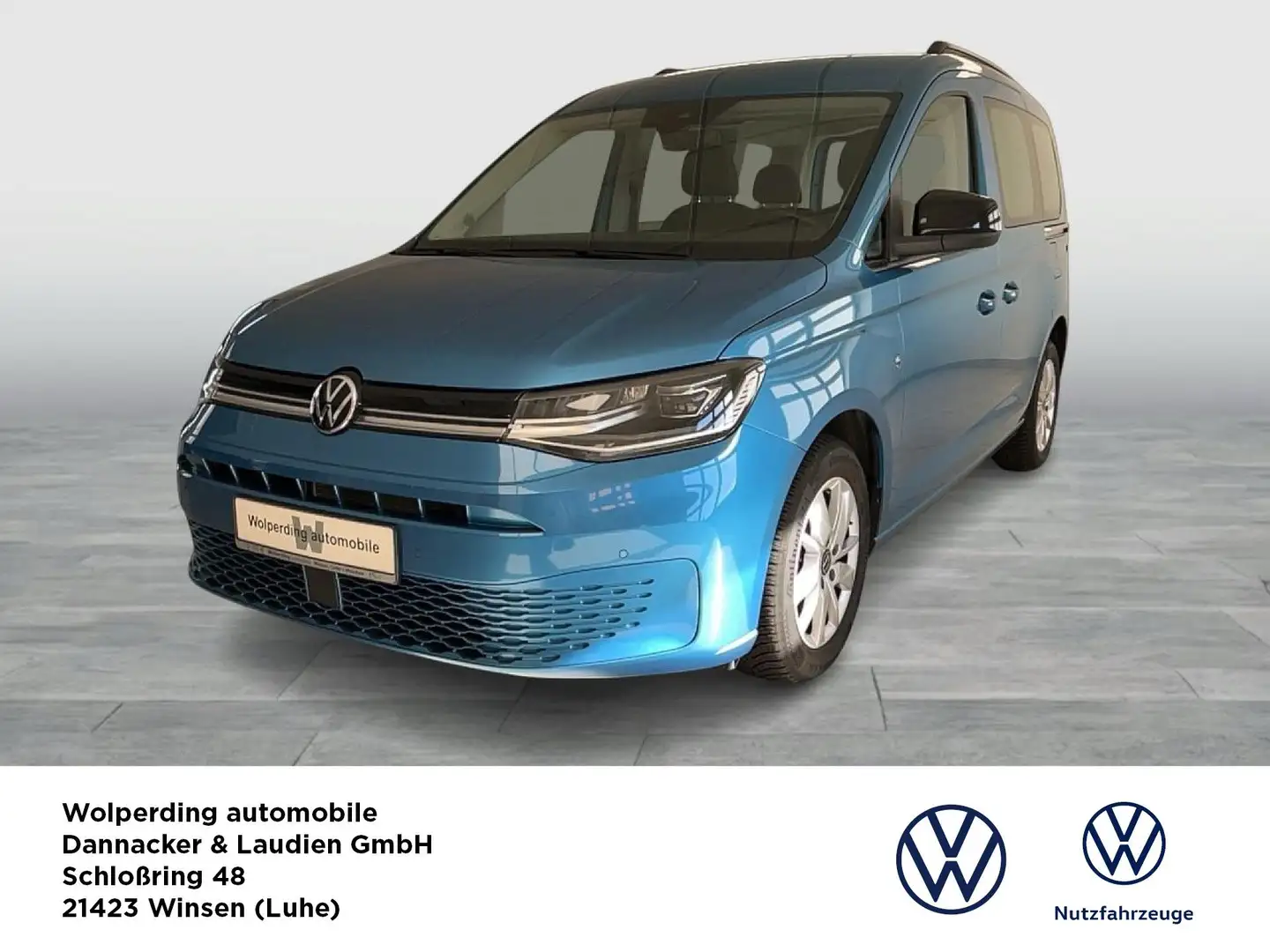 Volkswagen Caddy Life 2.0 TDI Bluetooth LED Klima el. Fenster Bleu - 1