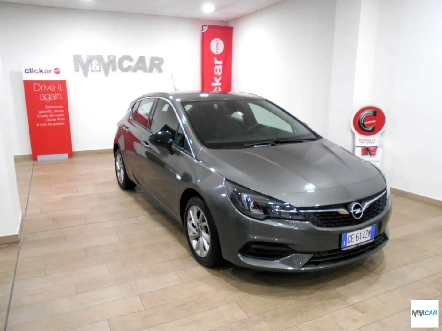 Opel Astra 1.2 Turbo 110 CV Elegance Grigio - 2