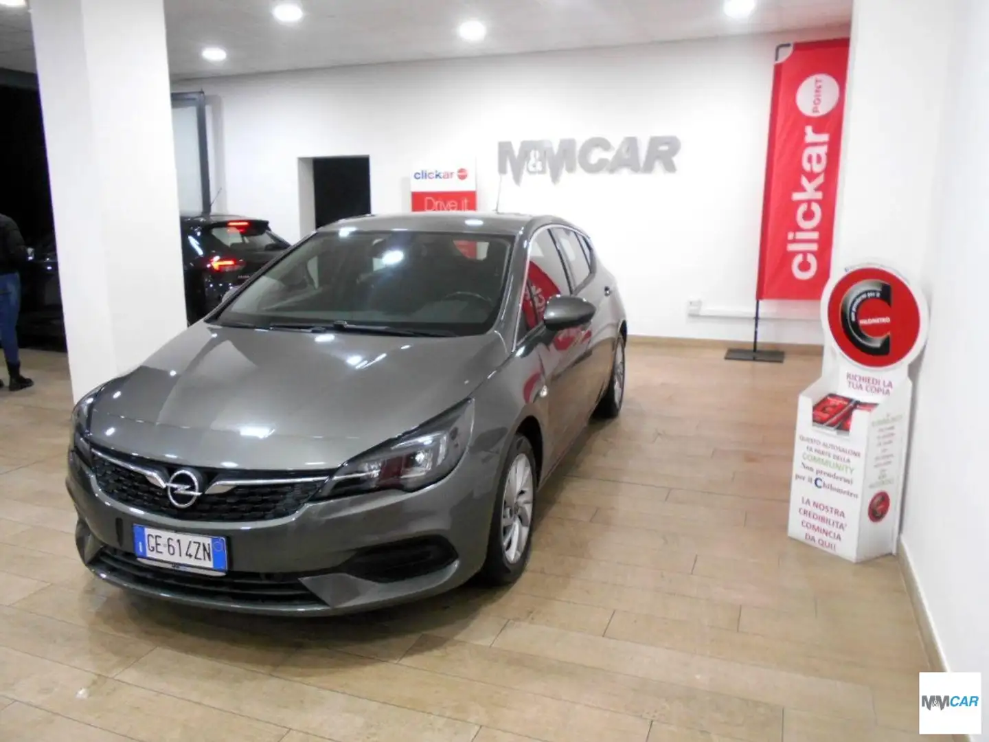 Opel Astra 1.2 Turbo 110 CV Elegance Grigio - 2