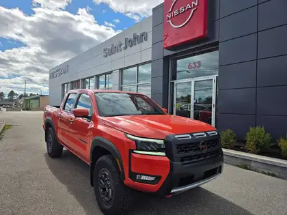 Orange 2027 Nissan Frontier Pickup Truck 9-Speed Automatic
