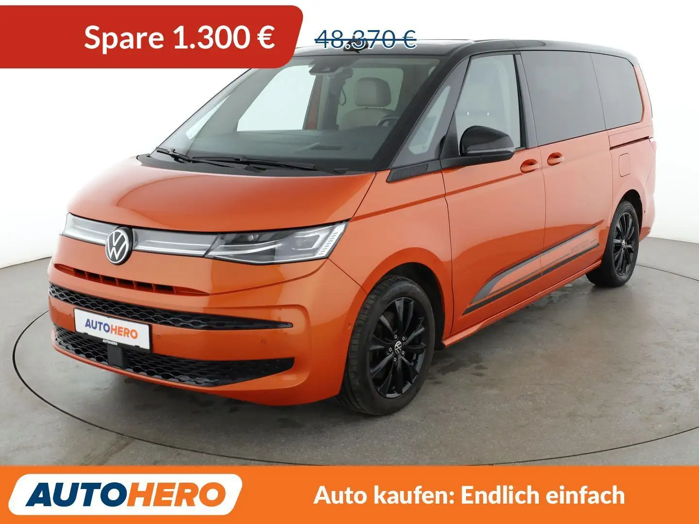 Volkswagen T7 Multivan 2.0 TDI Edition lang Aut.*NAVI*ACC*CAM*PDC* Orange - 1