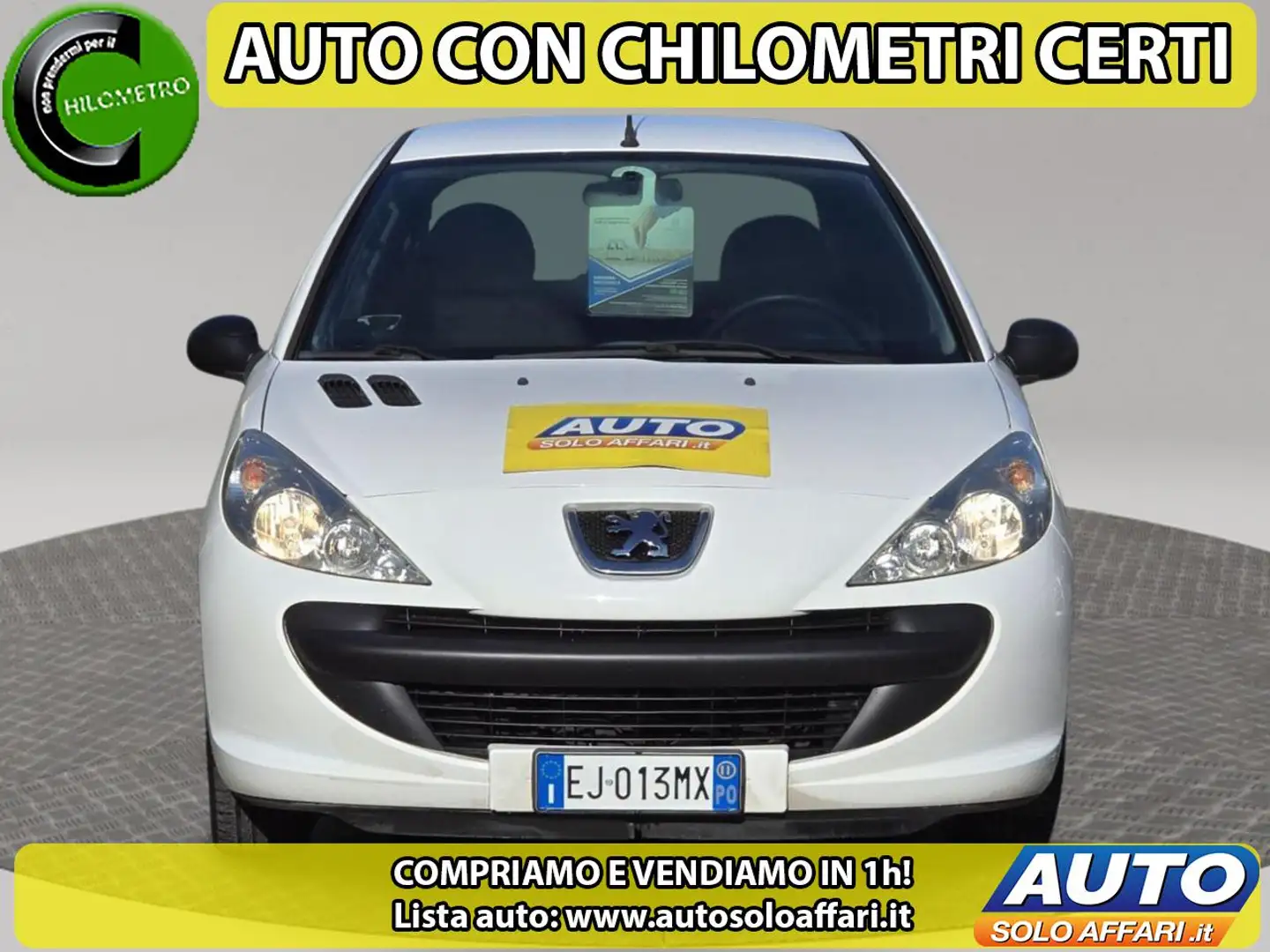 Peugeot 206 Plus 1.1 60CV 3P UNIPROPRIETARIO / OK NEOPATENTATI Bianco - 1