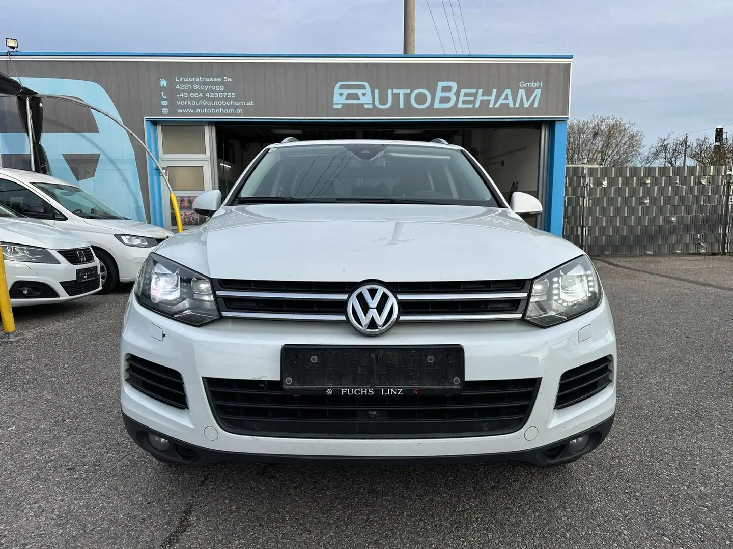 Volkswagen Touareg Sky V6 TDI BMT 4Motion Aut. ACC-Pano Weiß - 2