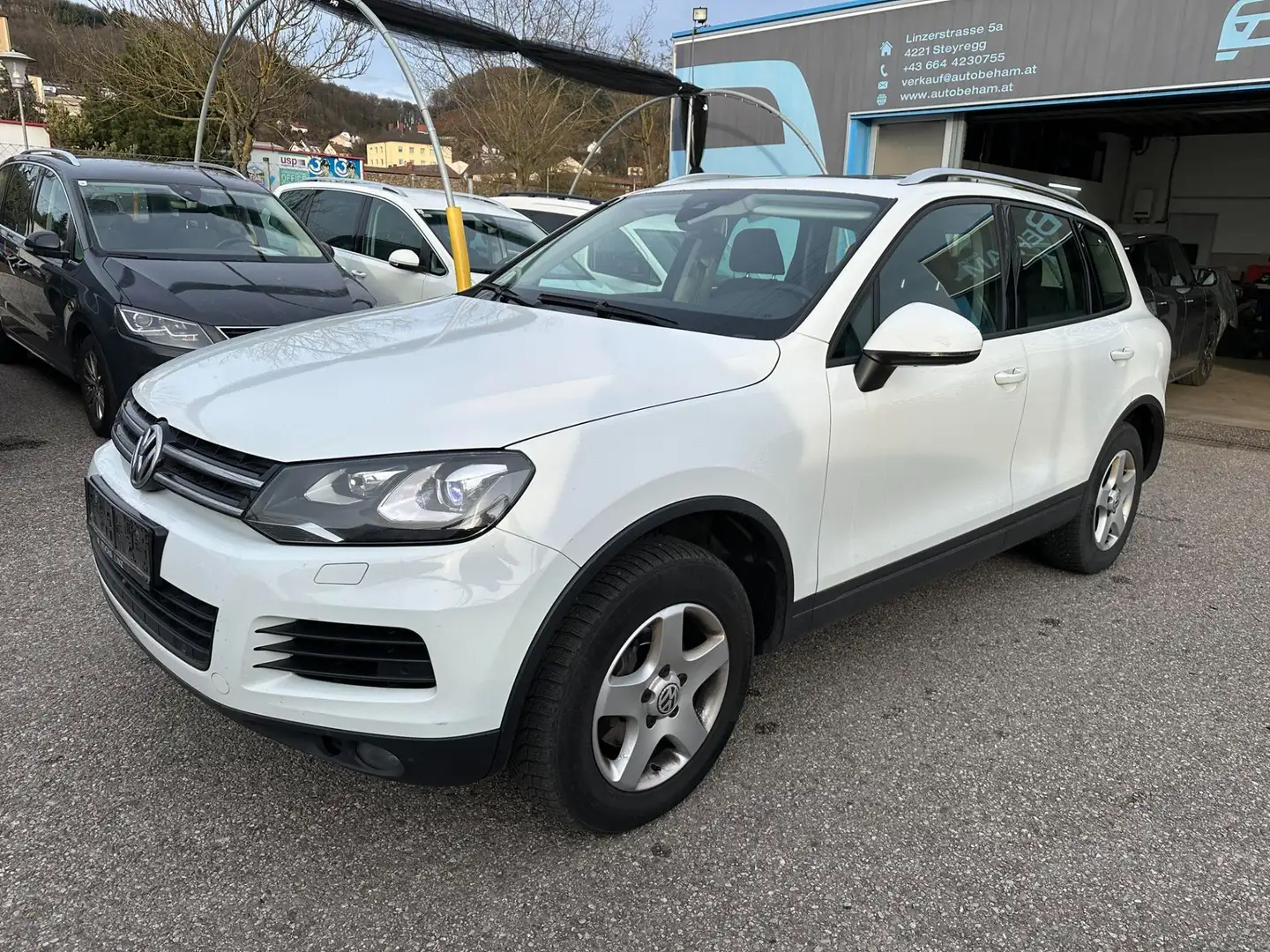 Volkswagen Touareg Sky V6 TDI BMT 4Motion Aut. ACC-Pano Weiß - 1