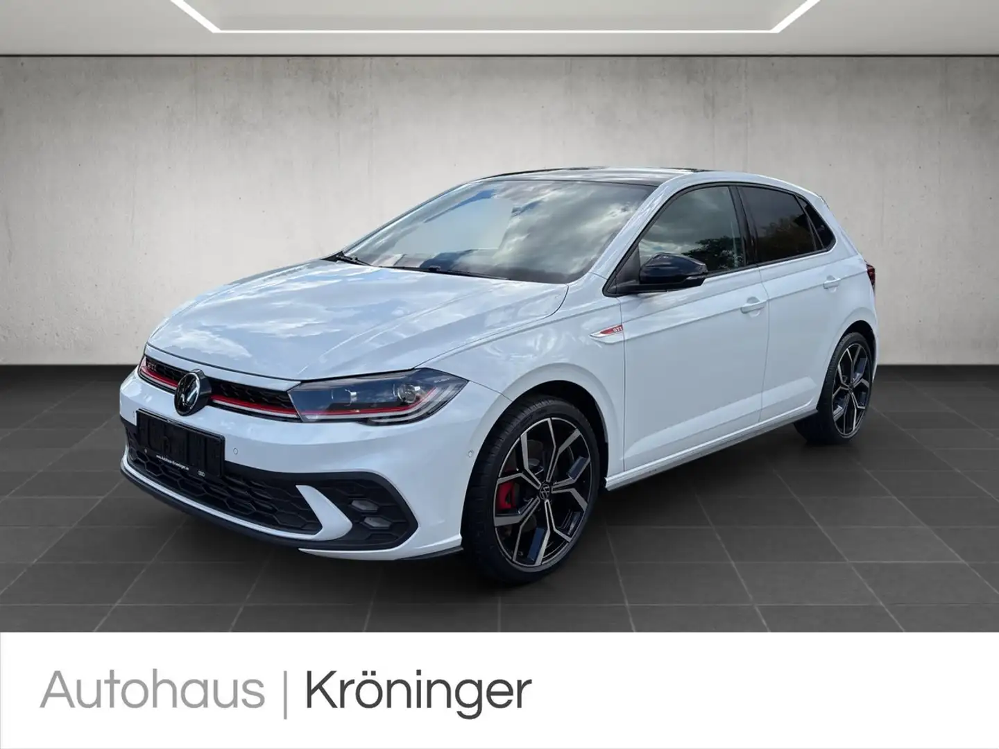 Volkswagen Polo VI GTI 2.0 TSI DSG Matrix Rück Weiß - 1