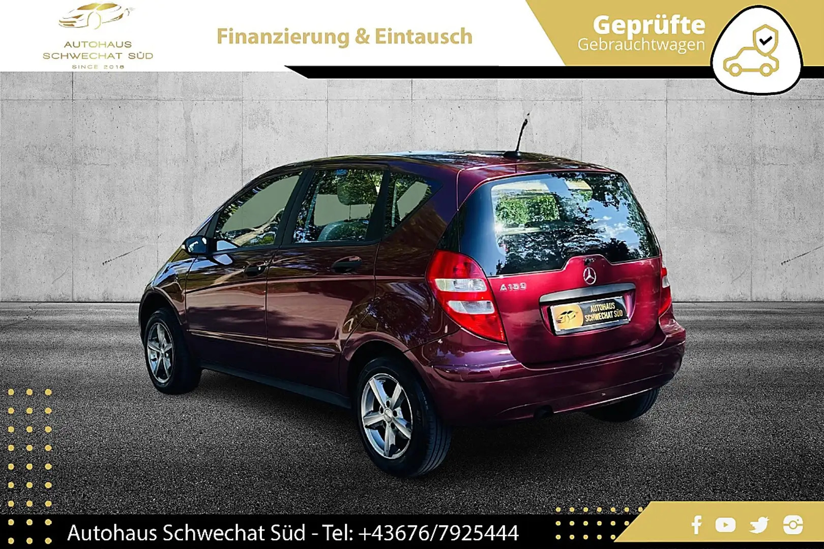 Mercedes-Benz A 150 Classic //1.BESITZ//KLIMA// Rot - 2