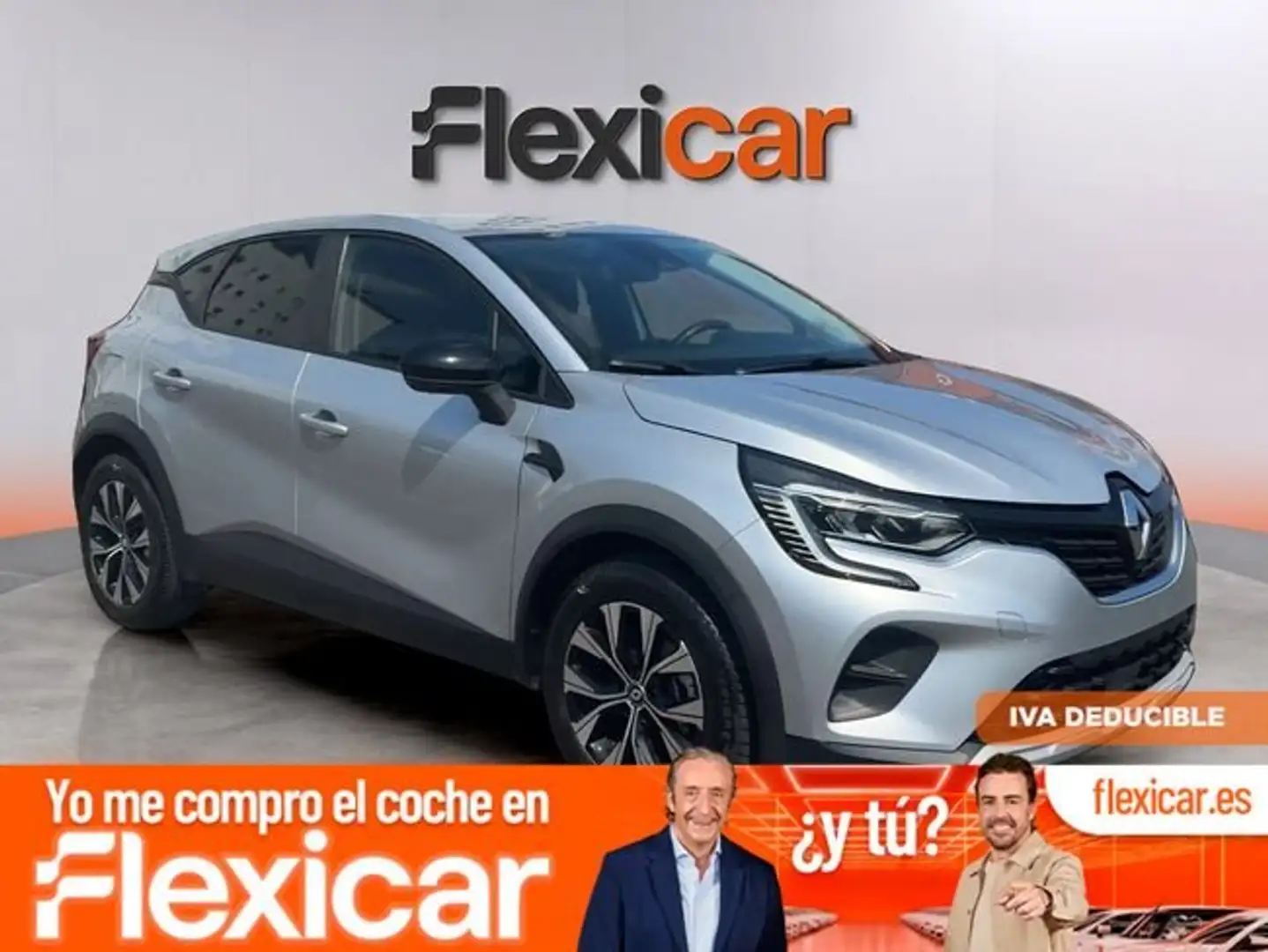 Renault Captur E-TECH Híbrido Evolution 105kW Gris - 1