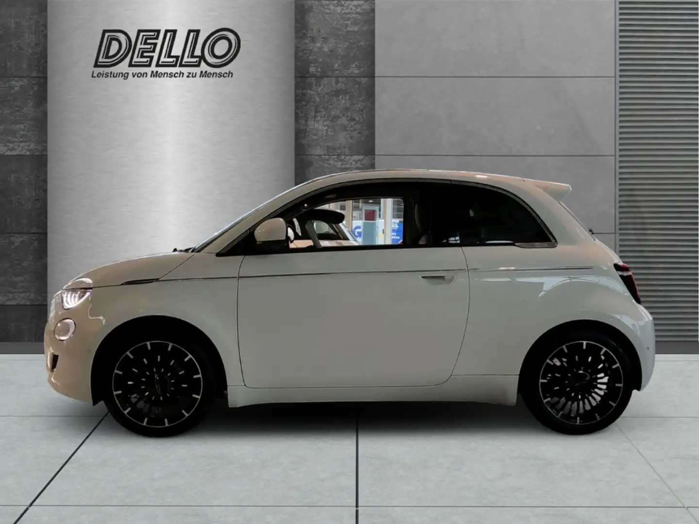 Fiat 500e La Prima 42kwh Kamera, Parksensoren, Navi, Klimaau Weiß - 2