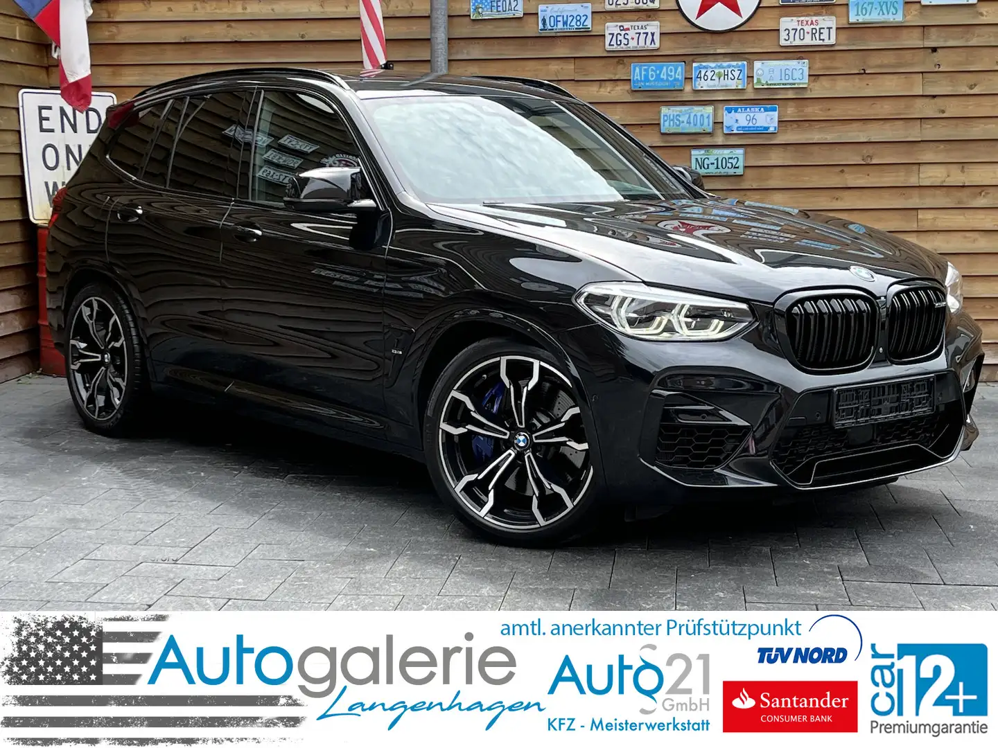 BMW X3 M Pano LED Shadow ACC 360° Standklima Schwarz - 1