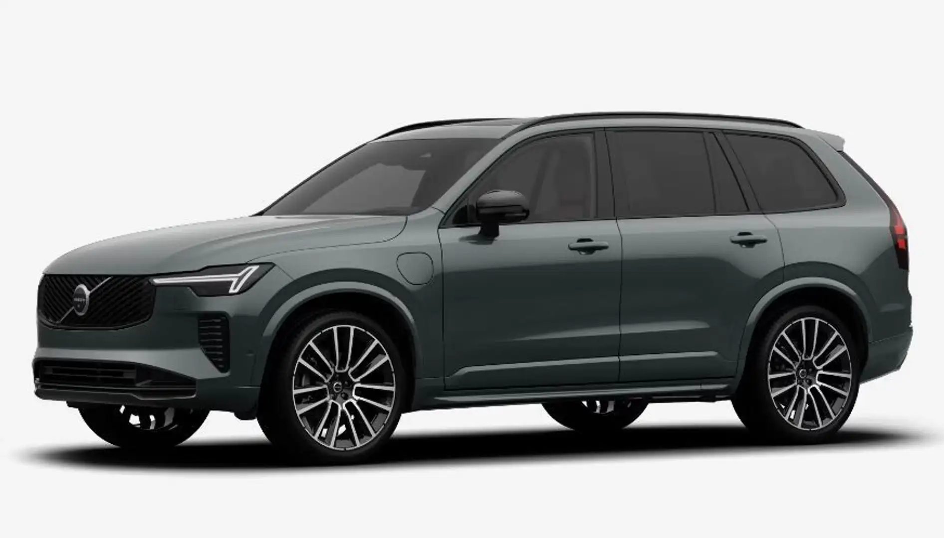 Volvo XC90 T8 AWD PHEV 18,8kWh Ultra Dark Forest Lake Grün - 1