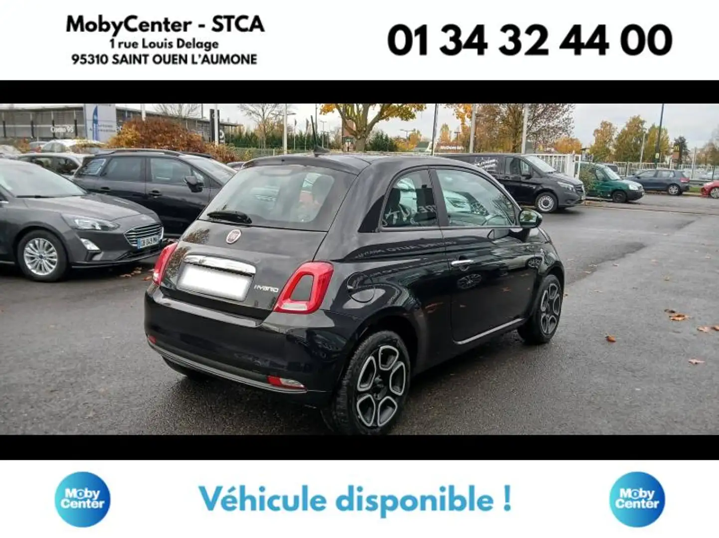 Fiat 500 1.0 70ch BSG S\u0026S Noir - 2
