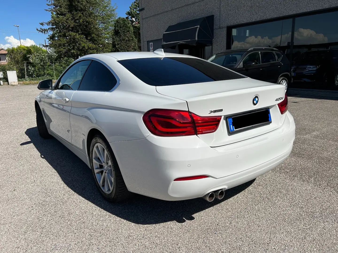 BMW 420 420d Coupe xdrive Advantage auto , Contovendita Weiß - 2