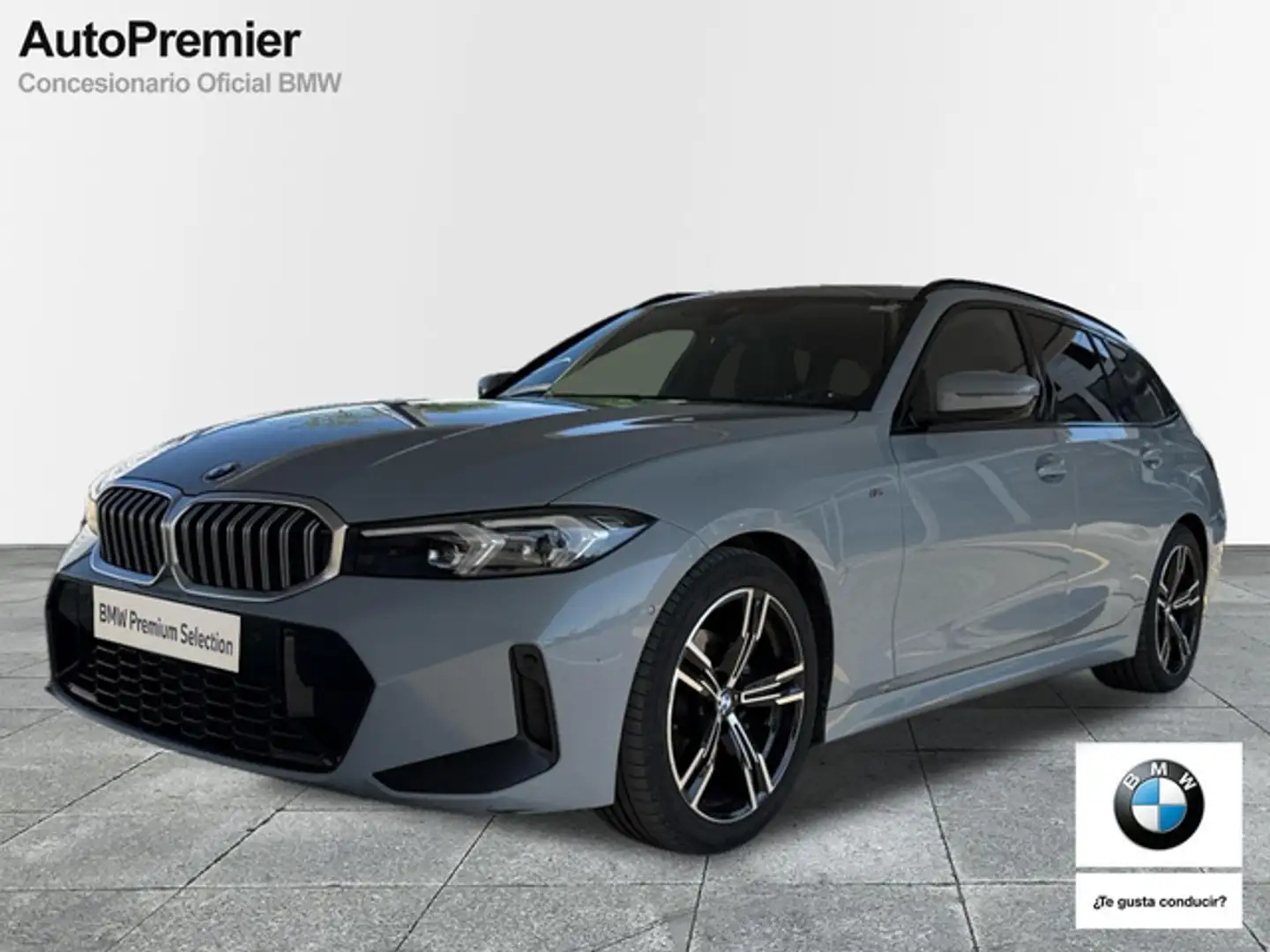 BMW 318 318dA Touring Gris - 1