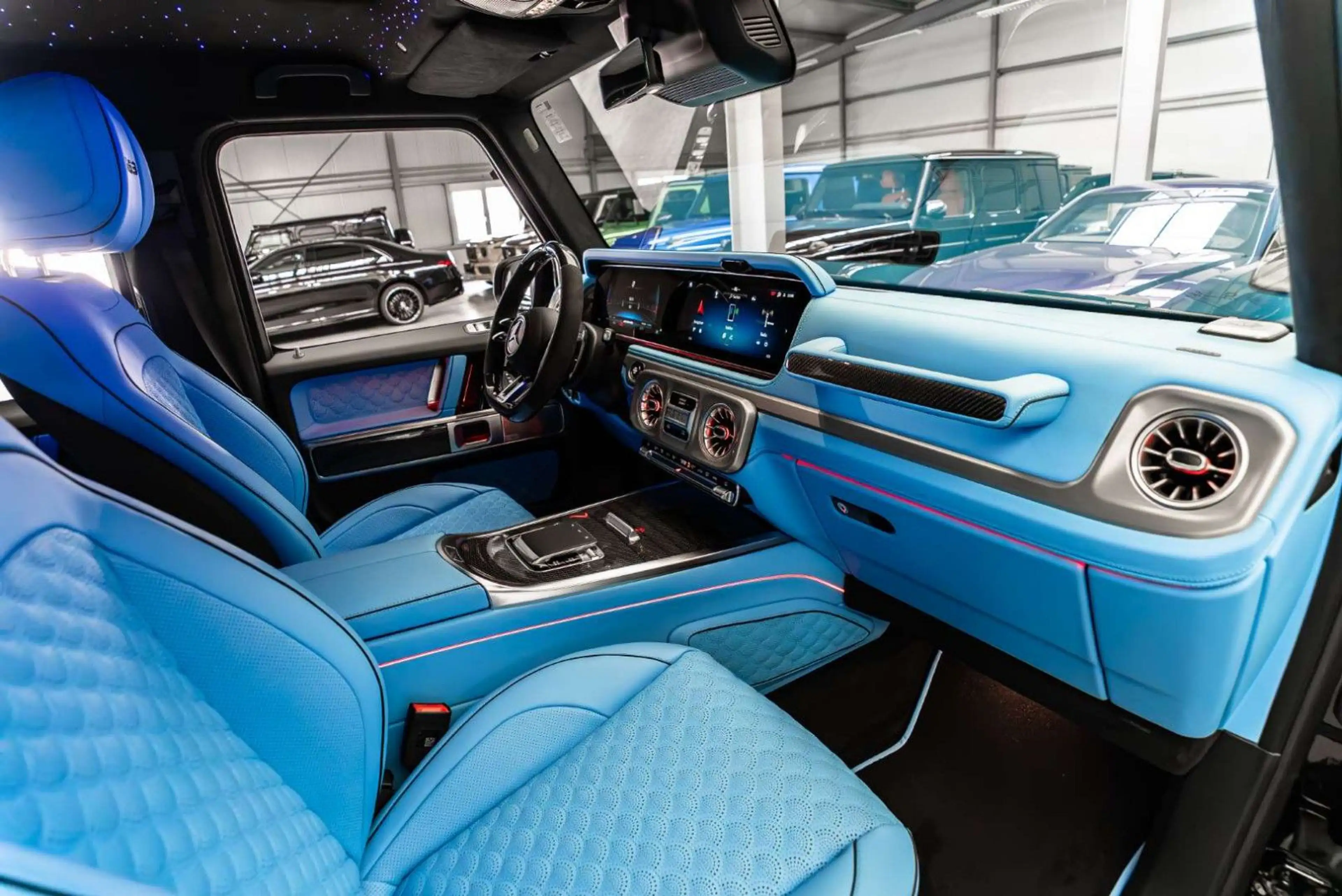 Mercedes-Benz G 63 AMG / BRABUS /Shooting Star/ Sky Blue/ 2027 — photo 5