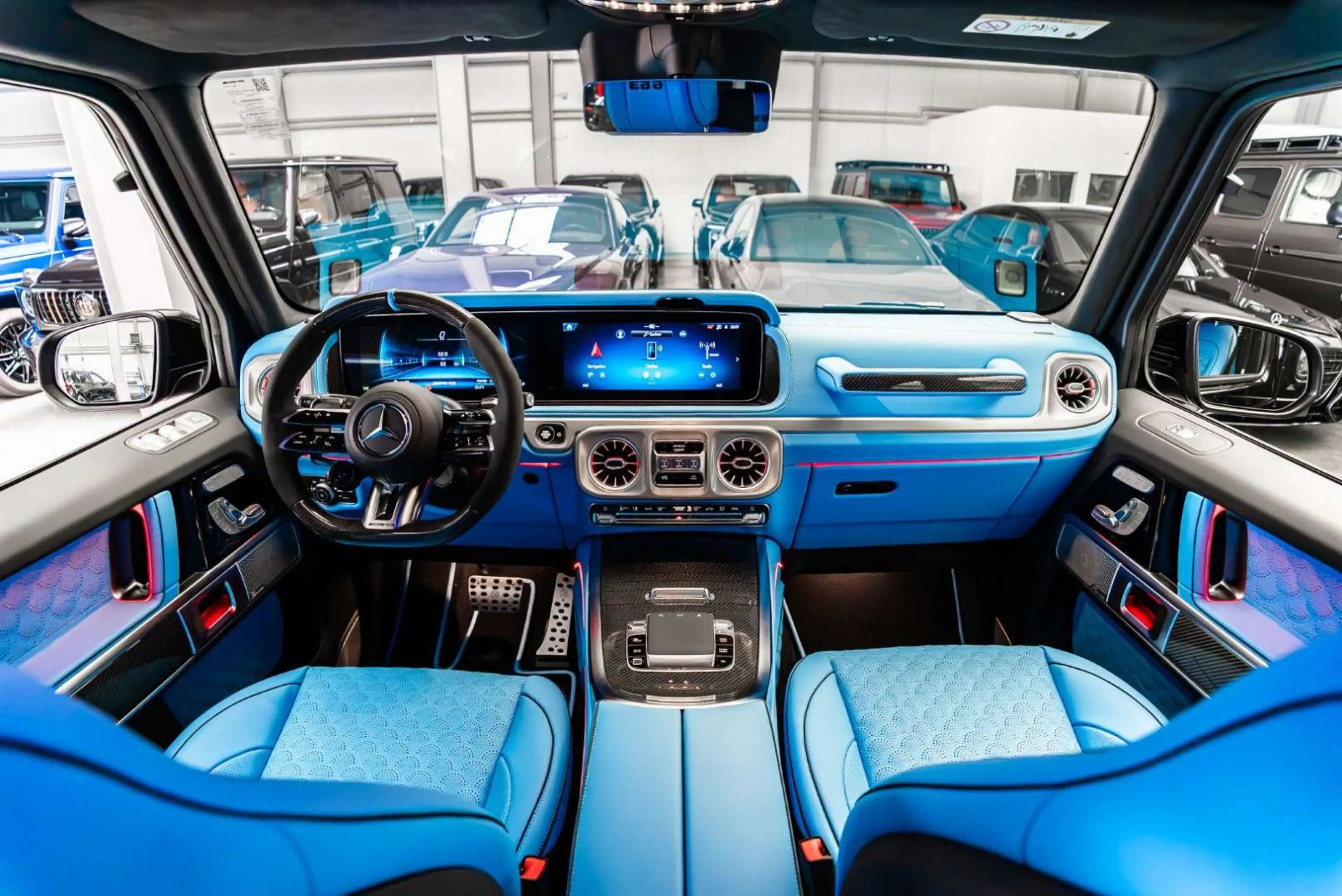 Mercedes-Benz G 63 AMG / BRABUS /Shooting Star/ Sky Blue/ 2027 — photo 2