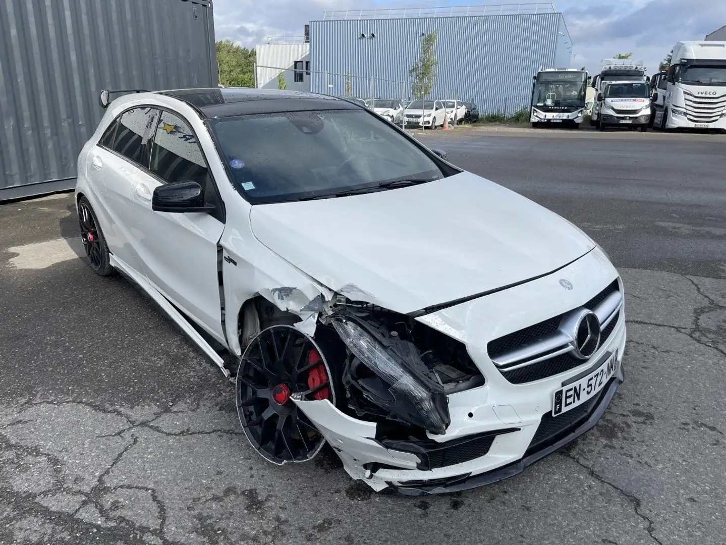 Mercedes-Benz A 45 AMG Classe A 45 AMG 4-Matic Speedshift DCT A Blanc - 2