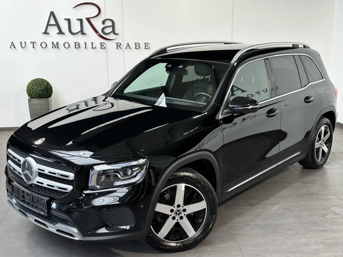 Mercedes-Benz GLB 200 Progr. NAV+LED+AHK+WIDE+BURMESTER+360° Schwarz - 2