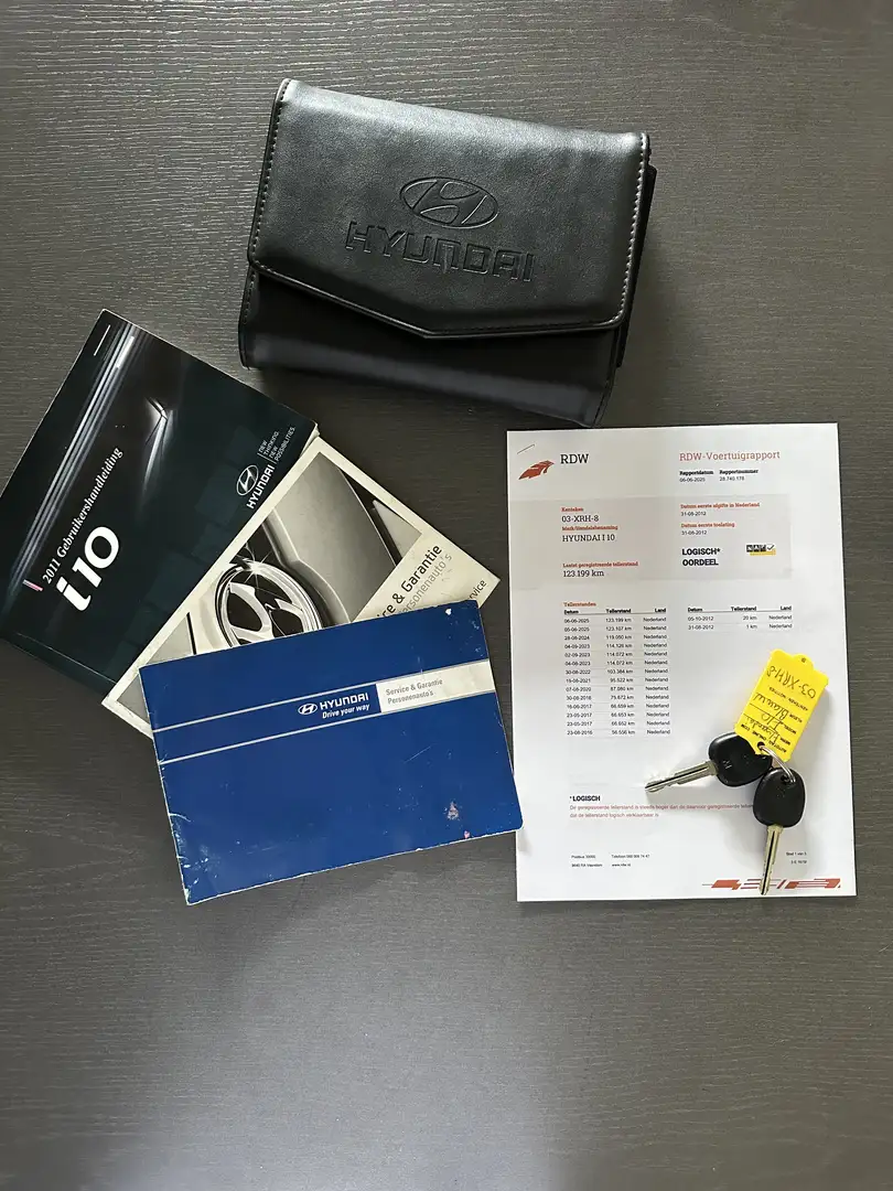 Hyundai i10 1.1 i-Drive 1 jaar apk km 123.199NAP✅ Airco Albastru - 2