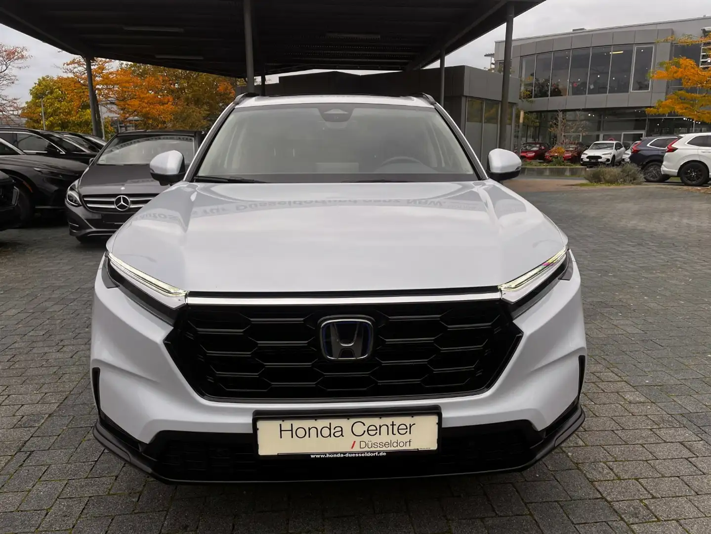 Honda CR-V e:HEV Elegance AWD|AHK|Leder|Pano Weiß - 2