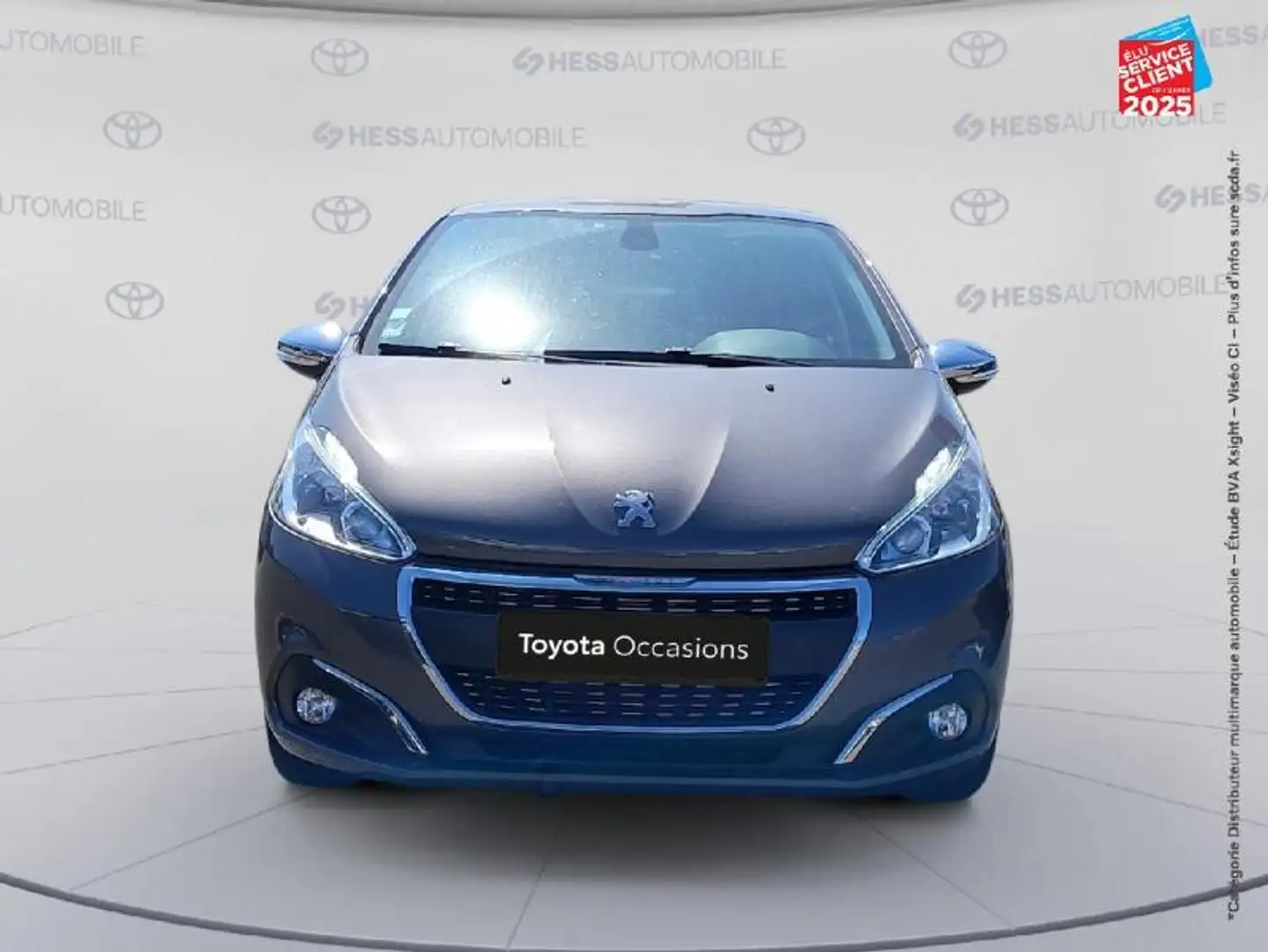 Peugeot 208 1.2 PureTech 110ch E6.c Allure S\u0026S EAT6 5p Gris - 2