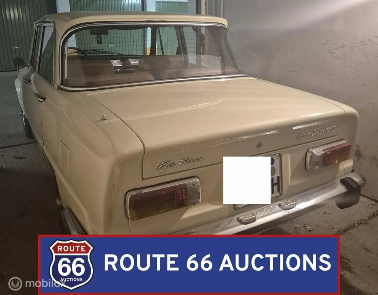 Alfa Romeo Giulia Nuova Super 1300 | Route 66 Auctions, foto 5